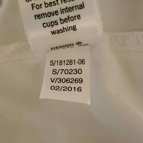 Athleta Strappy White Tankini Swim Top XL NWT - Picture 13 of 13